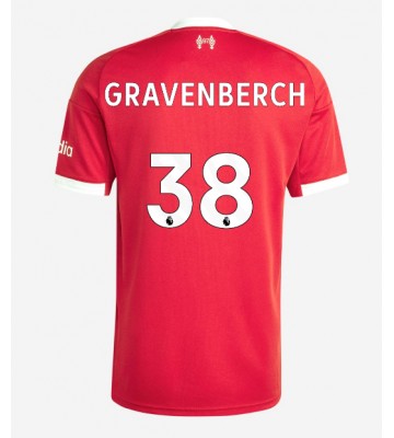 Liverpool Ryan Gravenberch #38 Hjemmebanetrøje 2025-26 Kortærmet